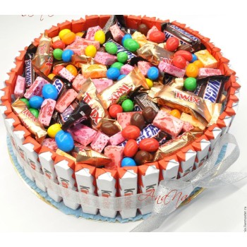 Delicious gift "Cake of sweets"